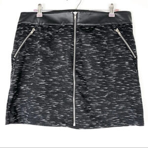 Rock & Republic | Black Zippered Mini Skirt